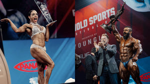 Hadi Choopan & Jaclyn Baker Take Home Arnold Classic UK Titles