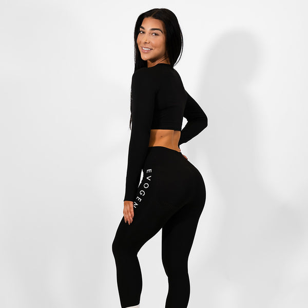 Next-Gen Women's 2-piece Long Sleeve + Leggings Workout Set