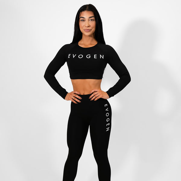 Next-Gen Women's 2-piece Long Sleeve + Leggings Workout Set