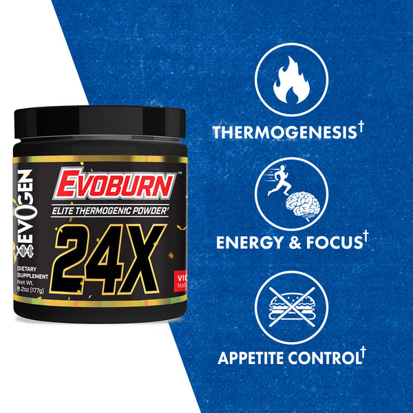 Evogen | Evoburn | Elite Thermogenic Powder | New Product | Victory Punch Flavor | Max Claims