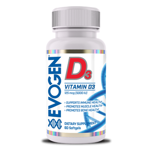 Evogen | Vitamin D3 | Softgels | Front