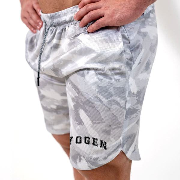 Varsity Camo Shorts