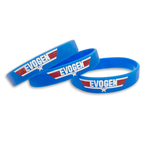 Evogen Top Gunz Wristband Blue